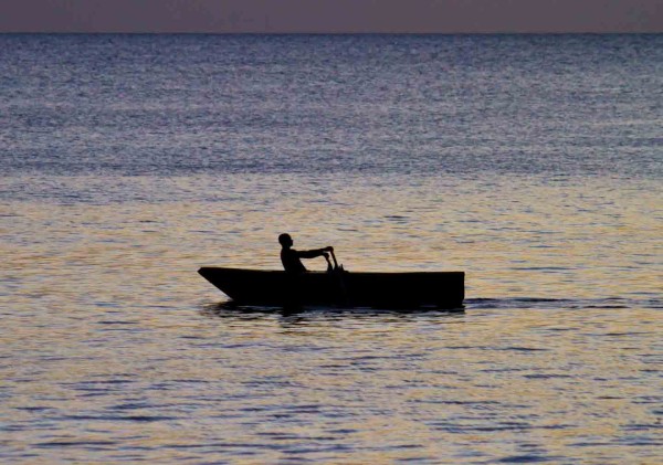 Rowing Man. Photo by Bryan Watts.